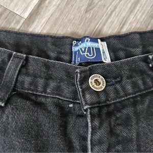 Venezia Black Denim Jeans Classic Style